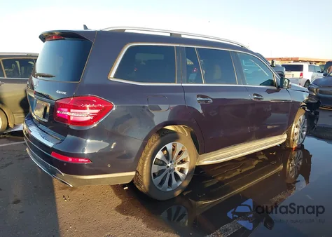 2017 Mercedes-Benz Gls 450 4Matic из США, поврежденный, VIN 4JGDF6EE2HA770418